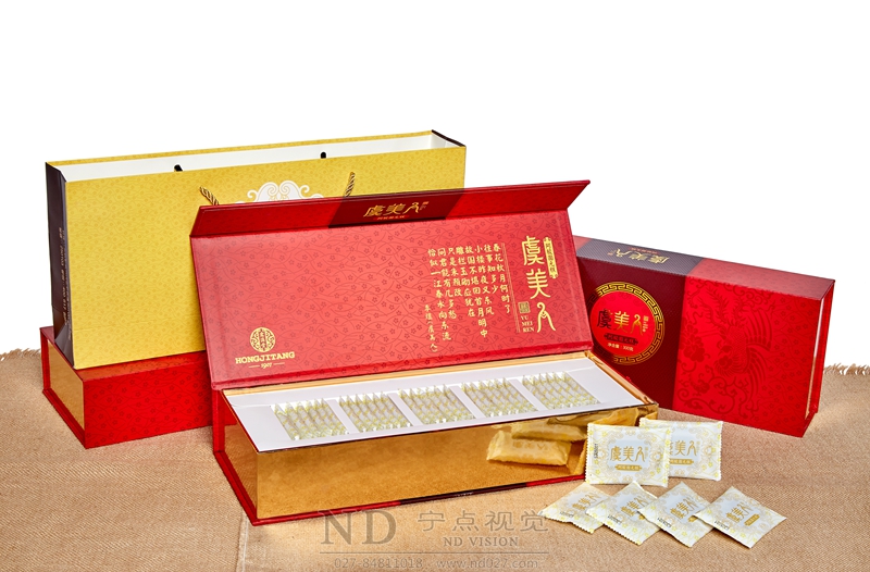 保健品阿胶拍摄