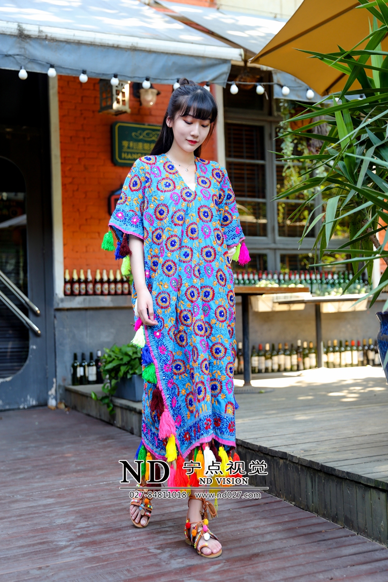 女装外景拍摄