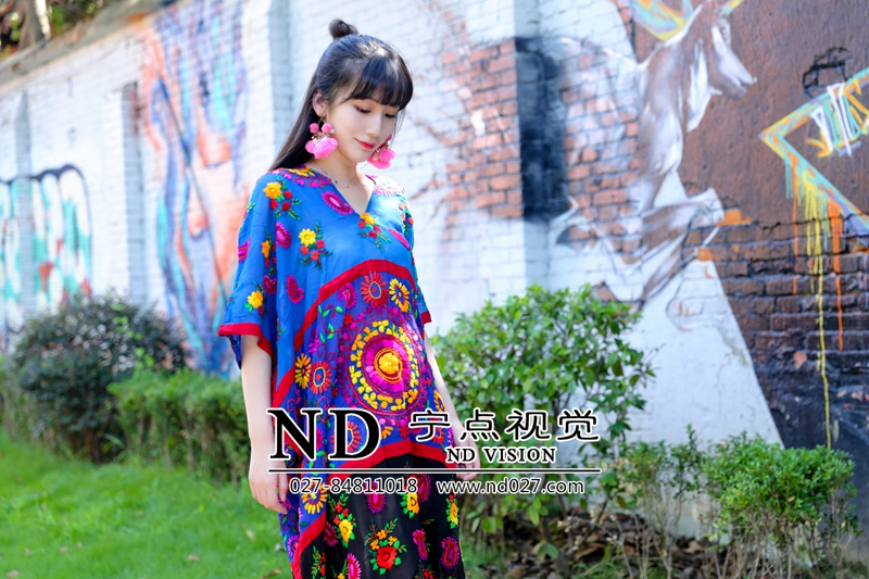 女装外景拍摄