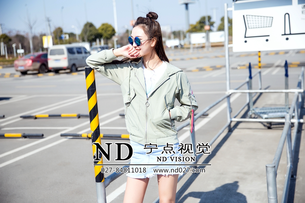 女装外景拍摄