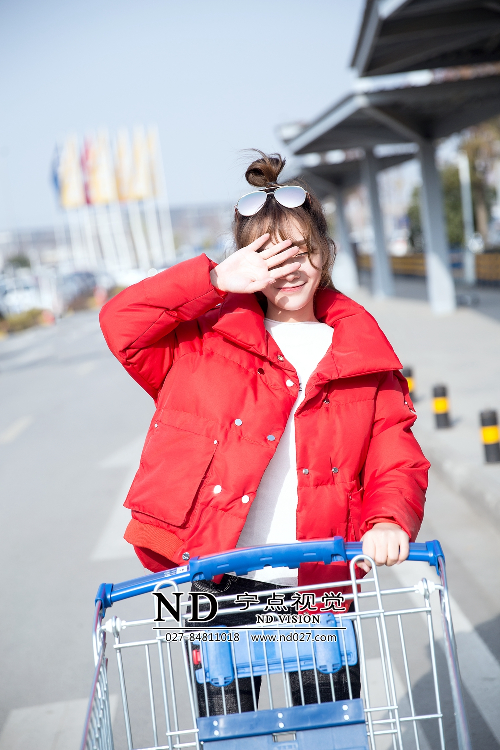 女装外景拍摄