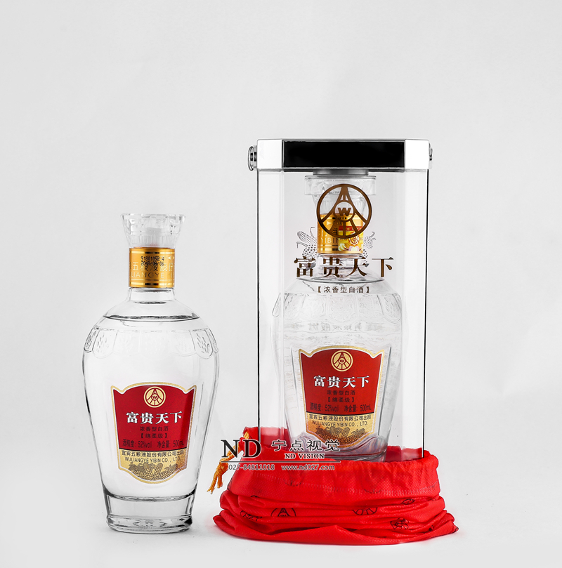 白酒棚拍 实景拍摄