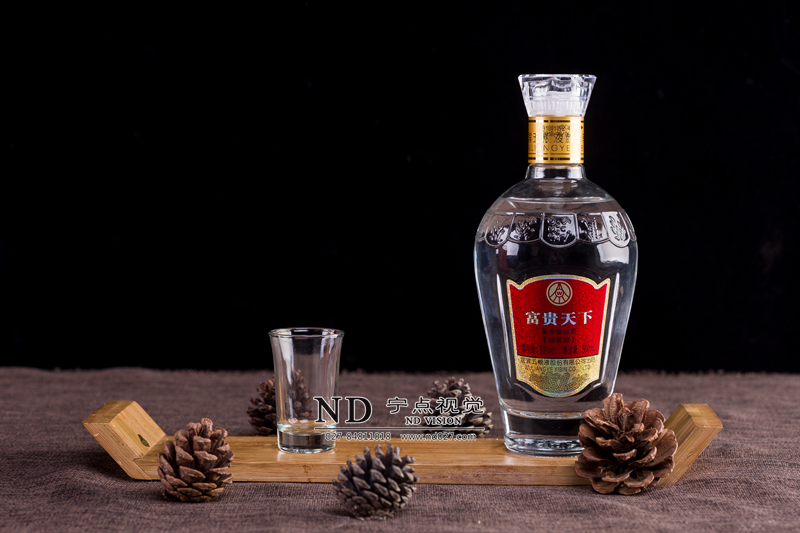 白酒棚拍 实景拍摄