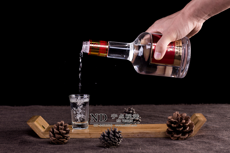 白酒棚拍 实景拍摄