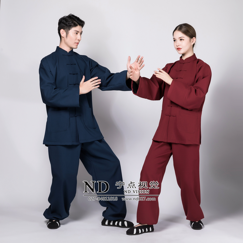 武当太极服棚拍拍摄