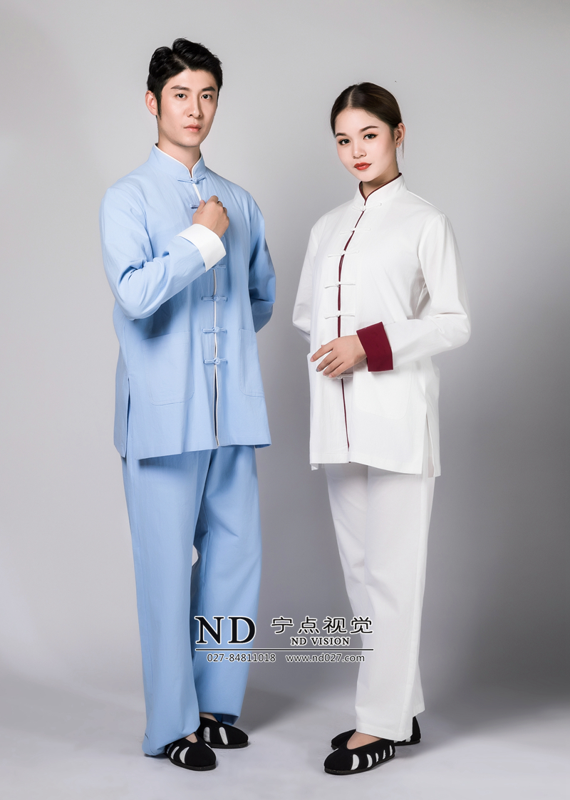 武当太极服棚拍拍摄