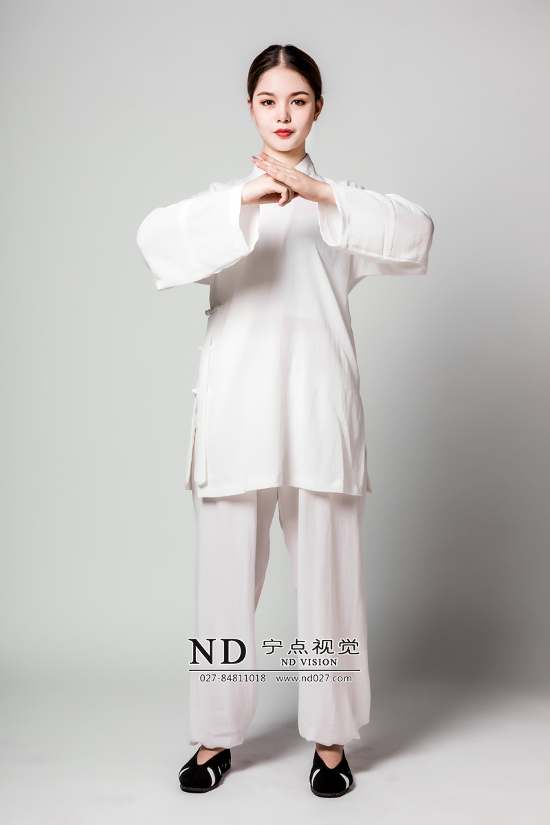 武当太极服棚拍拍摄