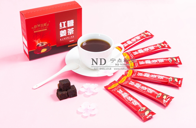 红糖姜茶产品拍摄
