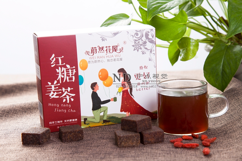 红糖姜茶产品拍摄