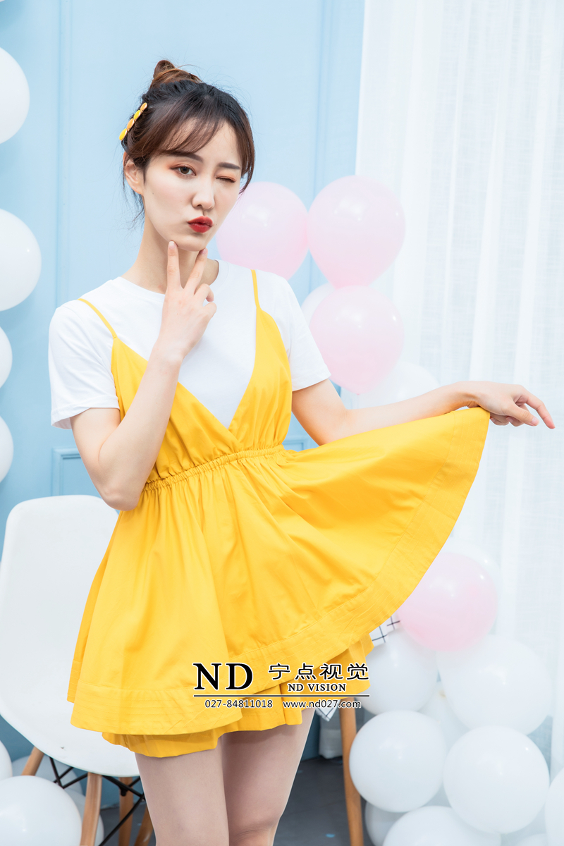 女装实景拍摄